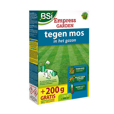 Mosbestrijding Empress garden, 1 kg