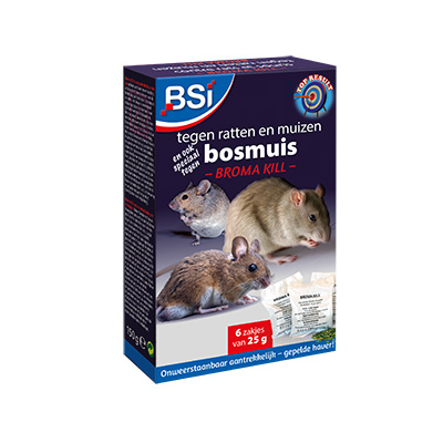 Broma Kill gepelde haver, 6 X 25 gram