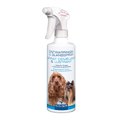 Ontwarrings- en glansspray voor honden, 500 mL