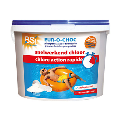 Eur-O-Choc snelwerkend Chloorgranulaat, 10 kg